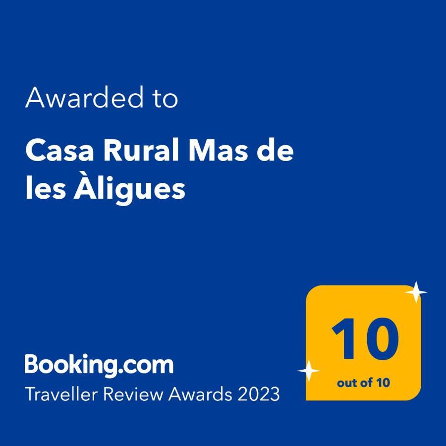 Casa Rural Mas De Les Aligues เมกิเนนซา ภายนอก รูปภาพ