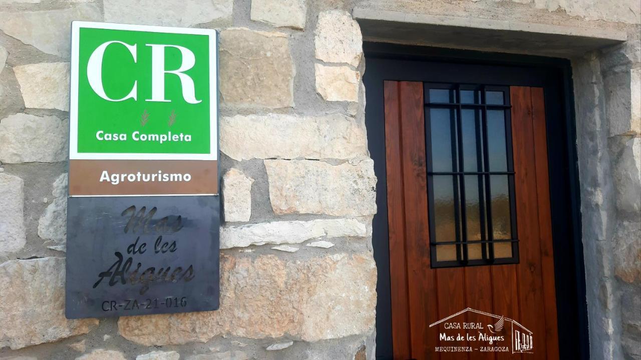 Casa Rural Mas De Les Aligues เมกิเนนซา ภายนอก รูปภาพ